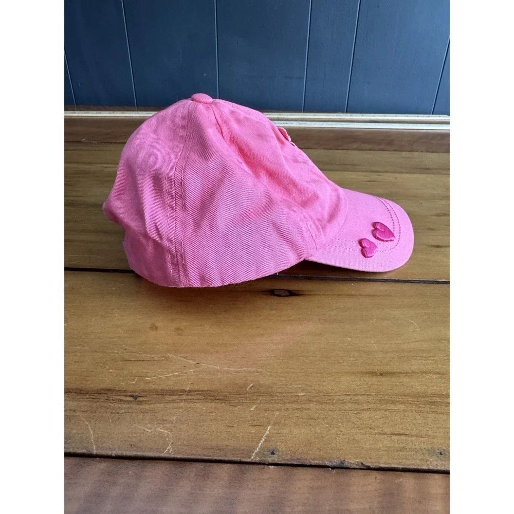 Pink Embroidered Women's Cap